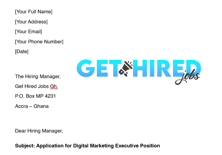 Get Hired Jobs Ghana